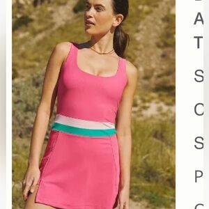 BEACH RIOT X ANTHROPOLOGIE REMI TENNIS DRESS